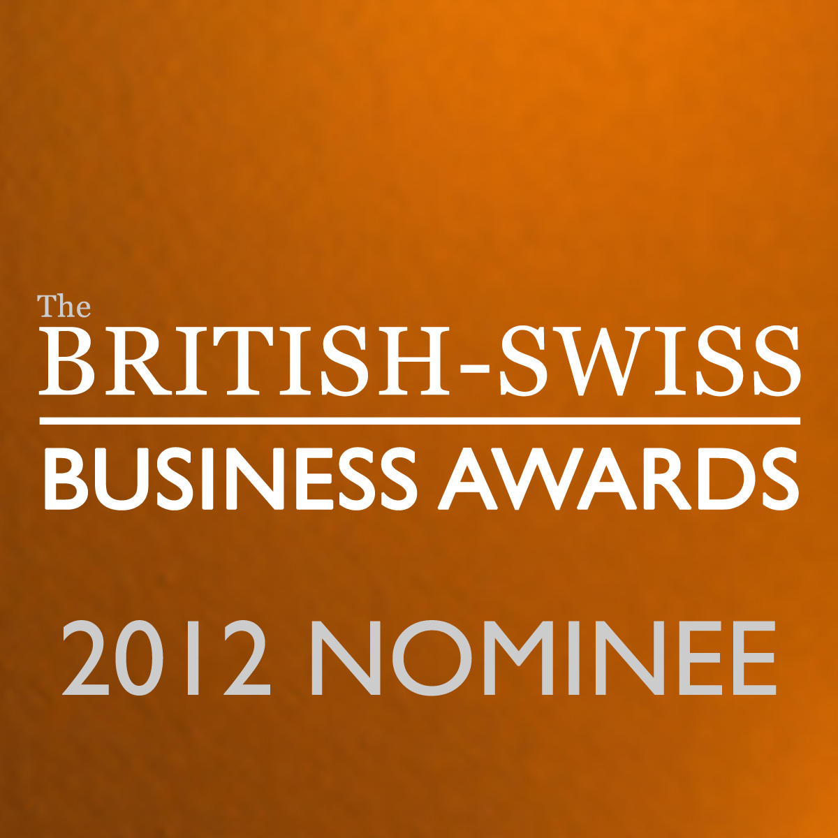 Nominee: The British-Swiss Business Awards