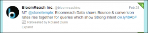 BloomReach and shoppers intentions