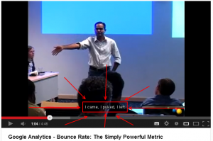 Google Analytics - Bounce Rate: The Simply Powerful Metric: "I came, I puked, I left"