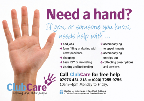 ClubCare Leaflet design