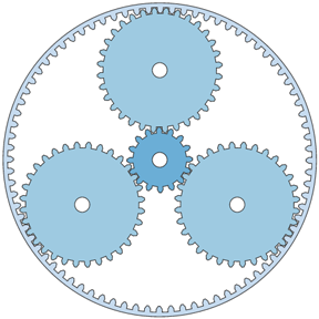 D3 Epicyclic Gearing